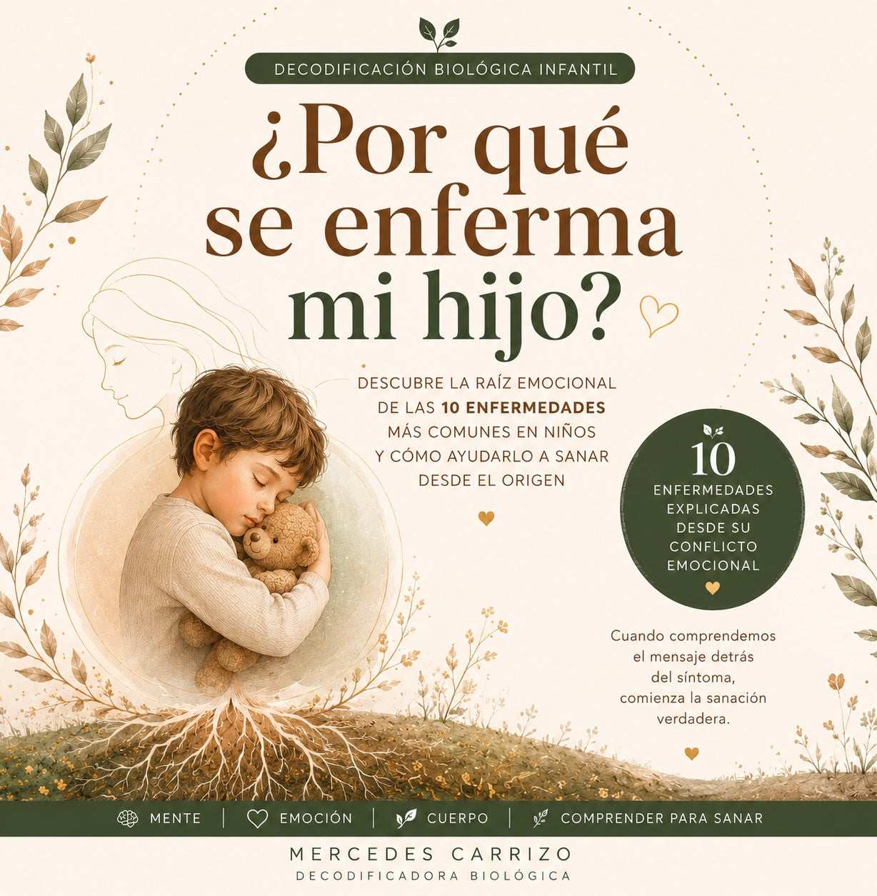 ¿Por qué se enferma mi hijo? Comprende la raíz emocional de las 10 enfermedades infantiles más comunes + 3 bonos
